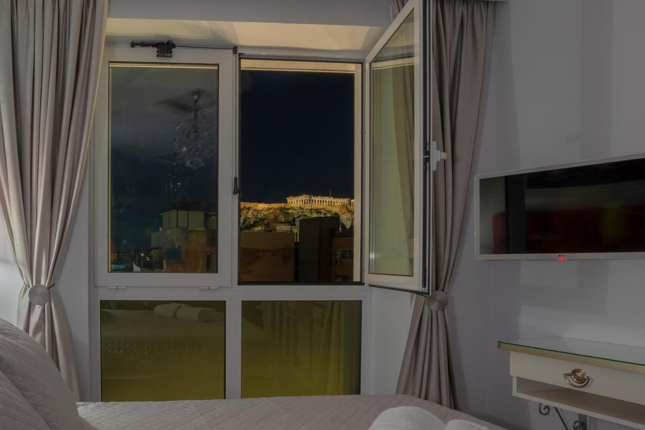 Diana'S Suite Viewing The Acropolis Athens Exterior photo